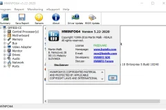 硬件信息检测 HWiNFO v8.10.5520 绿色便携版