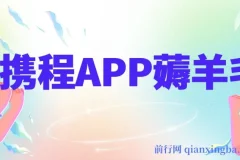 携程APP薅羊毛，外面卖1980的冷门赛道，矩阵月入1.5w