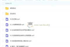 2026高中高一物理 夏梦迪 暑假班