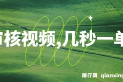 审核视频项目，几秒一单，多劳多得，新人小白一天轻松300+