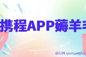 携程APP薅羊毛，外面卖1980的冷门赛道，矩阵月入1.5w