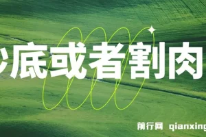 付费文章：抄底或者割肉?“雷劈下来的时候，你一定要在现场”VS“活着，才有资格继续下注”