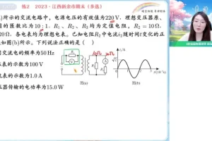 2024高二物理春季提升班：电磁+机械波+光学专题突破