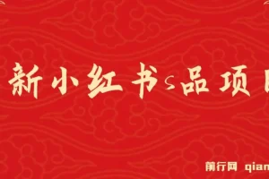 最新小红书情趣用品项目，日入1-4k