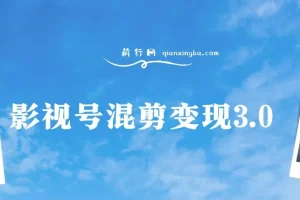 影视号混剪变现3.0，百度网盘下载