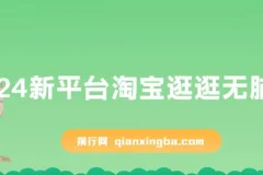 淘宝逛逛无脑搬运日入500+,全网首发，2024最新平台