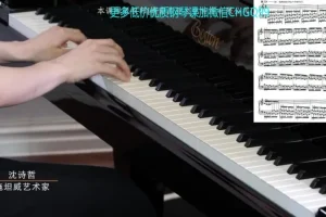 沈诗哲精讲哈农钢琴练指法60课全集