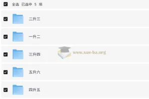 学霸的暑假 小学数学 计算暑期大通关 人教版 25春