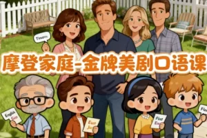 【摩登家庭-金牌美剧口语课】