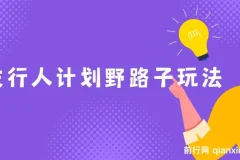 发行人计划野路子玩法，一单35，一天3000+，一部手机即可操作