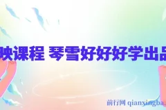 剪映课程 琴雪好好好学出品