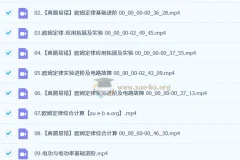 2025初三中考物理 杨萌物理 秋季下-秋季班A+