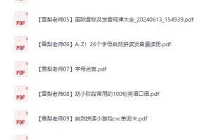 《雪梨老师25套王炸学习资料合集》高效学习提分必备资料包[PDF]