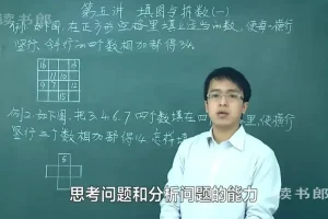 黄冈小学奥数1-6年级全套视频课程（12.69G）