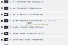 核聚北大学霸私藏的高效学习术