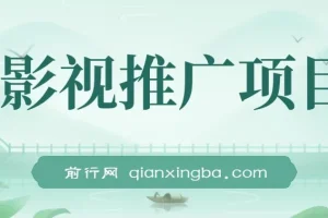 影视推广搬运项目，适合小白操作，无脑搬运，日入500+