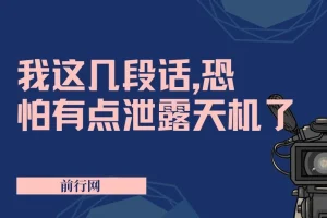 某付费文章：研透游戏规则,用适应的方式赚钱，这几段话,恐怕有点泄露天机了
