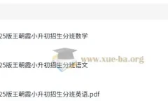 小升初 重点校毕业升学招生分班卷 语数英