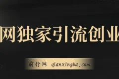 全网独家引流创业粉，有操作就有流量，单人单日引流500+，不封号、不费号