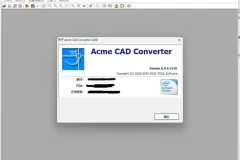 【CAD文件超强转换器】Acme Cad Converter 2020 可转版本转PDF PNG等格式