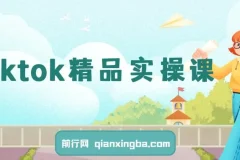 Tiktok精品实操课，跨境运营店商