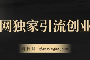 全网独家引流创业粉，有操作就有流量，单人单日引流500+，不封号、不费号