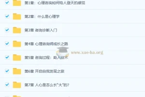 零基础入门心理咨询师60堂启蒙课