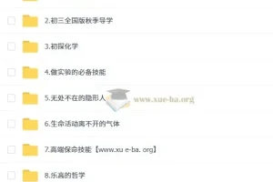 陈潭飞 初中化学 2026初三 中考化学 科学思维培训班（秋上·全国版·S）更新中