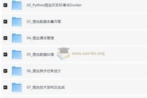 博学谷 430集python专家课程 从Dokcer到爬虫技术架构