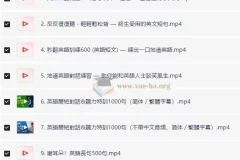 英语高效磨耳朵【20.73 GB】