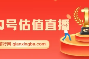 QQ号估值直播 日入1000+，适合小白，零基础零投入