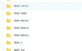 2027届高中物理 高一物理 夏梦迪 全年无水印