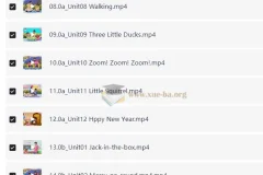 清华幼儿英语启蒙动画48集全 19G