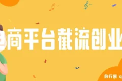 电商平台日截流200+付费创业粉，月变现六位数简单好上手！