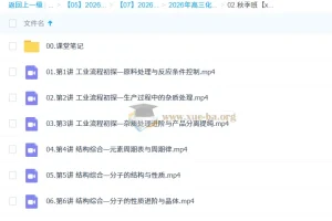 赵怡然 2026高三 高考化学 一轮A+尖端秋季班 更新中