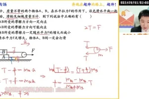 2024高一物理袁帅尖端班-运动学/力学/牛顿定律全攻略
