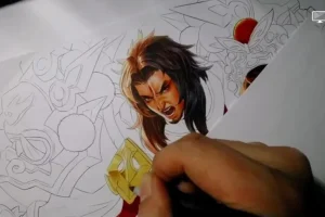 马克笔动漫绘画全技法：42集从入门到高能厚涂