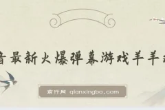 弹幕游戏羊羊对决，抖音最新火爆保姆级搭建开播教程，撸音浪直接撸到爽！