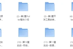 【基于Flutter3.x实战跨平台短视频App混合开发【完结】】