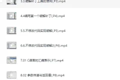 《黑客必学课程：网络逆向破解全程课程入门班+中级班+专业班》原价7999