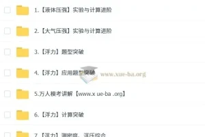 杨萌 2026届 2024-2025初二物理培训班 （春下·全国版·A+）