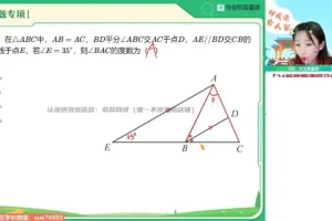 李爽初二数学人教版2023秋季A+班全套笔记与视频