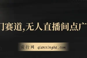 无人直播间点广告，月入20000+，冷门赛道，起号猛、不死号，独家最新防封技术，长久可做