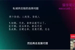 私域运营实战课：25节从0到1打造高转化私域