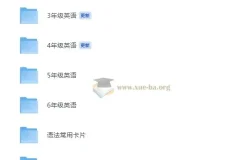 小学英语语法专题学习资料包