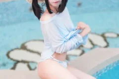 B站妹子【禾兮子幻夏集-泳夏奇遇】付费收藏集