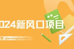 2024新风口项目，不在为工作发愁，长期稳定，逆风翻盘不是梦