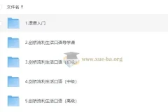 新东方剑桥流利生活口语（初中高级）