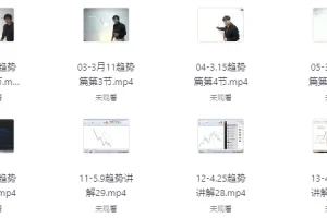 【赵心纯《趋势班课程讲解》】