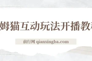 会说话汤姆猫弹幕礼物互动小游戏，抖音最火无人直播玩法（游戏软件+开播教程)